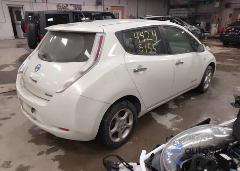 2012 Nissan Leaf Sl from USA, damaged, VIN JN1AZ0CP8CT016732